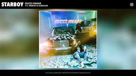 gucci sanke|wizkid gucci snake ft slimcase.